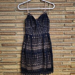 GB Girls Blue Spaghetti Strap Sundress